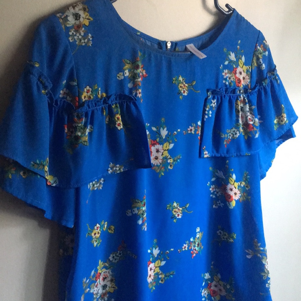 Flowered blouse